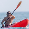 *PREMIUM-EXCLUSIVE* Gwyneth Paltrow trades in her ski trial doc fashion for a hot bikini in Mexico with husband &amp; kids