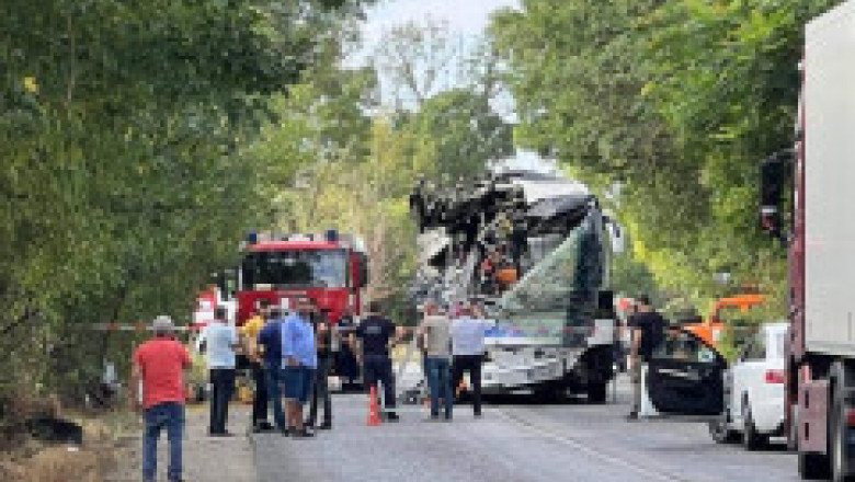 Șoferul autocarului cu români care a făcut accident în Bulgaria a fost pus sub acuzare