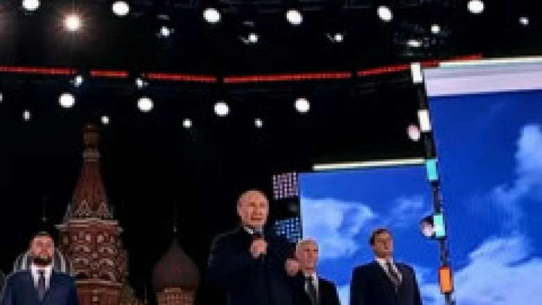 Putin a sărbătorit anexarea celor patru teritorii din Ucraina într-o haină de lux de 7.500 de euro