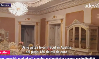 Imagini uluitoare dintr-un palat recuperat de Primăria Timișoara de la interlopi: Uși blindate și mobilier aurit de sute de mii de euro