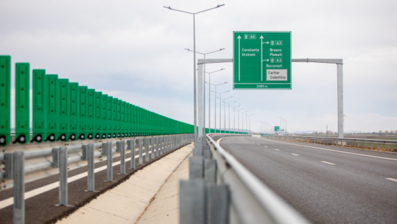 Abia dată în folosință, autostrada A0 a fost inaugurată și de vitezomani. Primul, un tânăr de 19 ani: 4 luni fără permis și amendă