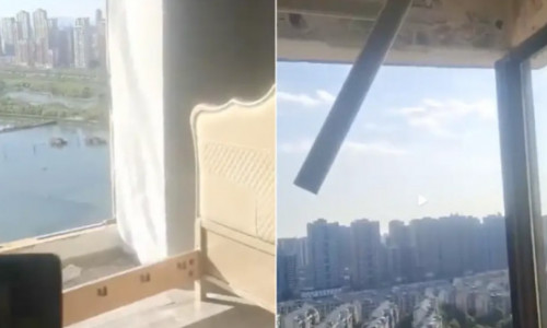 Trei oameni au murit după ce au fost smulși de furtună din apartamentele lor din blocuri turn, în China