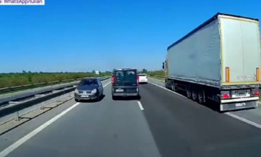 VIDEO. A fost identificat șoferul care a condus pe contrasens pe A1. Este vorba despre o femeie în vârstă de 80 de ani din București