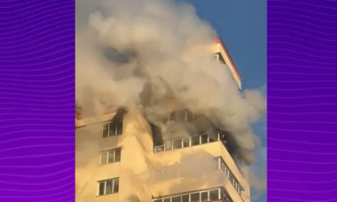 Incendiu puternic la un bloc din București. O persoană a fost găsită carbonizată într-un apartament