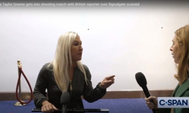 Ieșire nervoasă a reprezentantei MAGA din Camera Reprezentanților, Marjorie Taylor Greene, față de o jurnalistă britanică