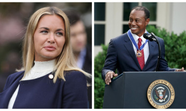 Tiger Woods confirmă că are o relație cu fosta soție a lui Donald Trump Jr. „Iubirea plutește în aer”