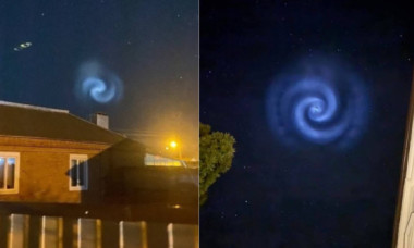 O spirală luminoasă „ca o galaxie în mișcare” a apărut din senin pe cerul nopții în mai multe țări din Europa. Ce a provocat fenomenul