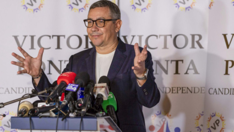 Ce condiții le pune Victor Ponta lui Nicușor Dan și lui George Simion pentru a-i sprijini în turul doi