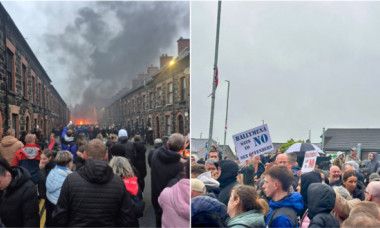 Încă o seară de violențe după o tentativă de viol comisă de doi adolescenți români în Irlanda de Nord