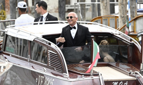 Imagini spectaculoase de la nunta lui Jeff Bezos cu Lauren Sanchez. „E o abatere de la ceea ce se aşteaptă oamenii”
