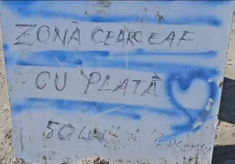 VIDEO Tupeu pe litoral: taxă pentru cearșaf pe nisip!