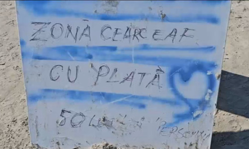 VIDEO Tupeu pe litoral: taxă pentru cearșaf pe nisip!