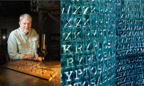Un mister nedeslușit de 35 de ani. Soluția codului secret ascuns în faimoasa sculptură Kryptos din sediul CIA va fi scoasă la licitație