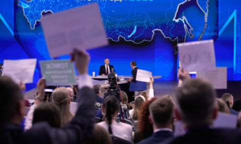 Lumea paralelă prezentată de Putin rușilor: Ucraina a atacat prima; Zelenski nu a fost în Kupiansk; Kievul nu vrea să oprească războiul