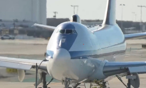 VIDEO „Avionul apocalipsei”, E-4B Nightwatch, a aterizat pentru prima oară pe un aeroport civil