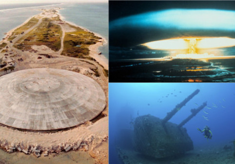 Explozii nucleare, „bebeluși meduză” și „sarcofagul” care se scufundă în ocean. Povestea stranie a celui mai radioactiv paradis insular