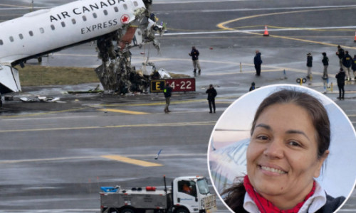 VIDEO O însoțitoare de zbor a supraviețuit după ce a fost aruncată din avion în urma accidentului de la New York