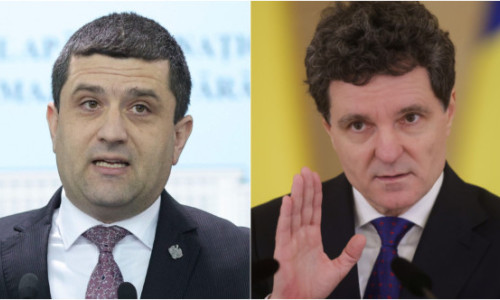 Nicușor Dan a spus că drona căzută în Galați a fost deviată deasupra Ucrainei. Ministrul Apărării evită să confirme: „Este o fentă”