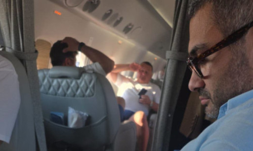 Primele imagini din avionul privat cu care politicieni și magistrați au zburat în Mykonos