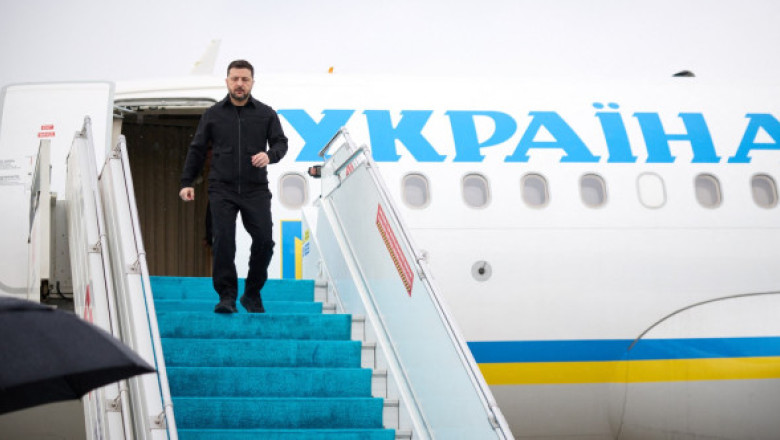 Prima reacție a Kremlinului privind incidentul cu avionul lui Zelenski, care risca să fie lovit de o dronă rusă în Republica Moldova