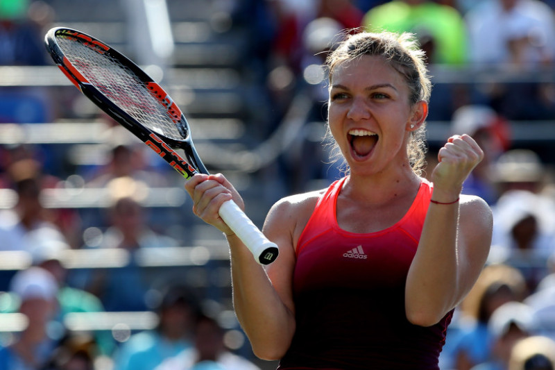 simona halep bucurie GettyImages-487240108