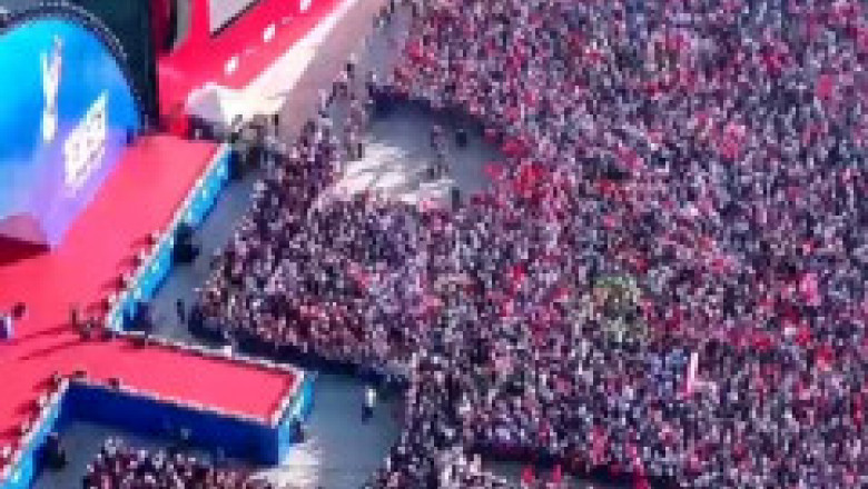 VIDEO. Protest masiv al opoziției din Turcia, la Istanbul