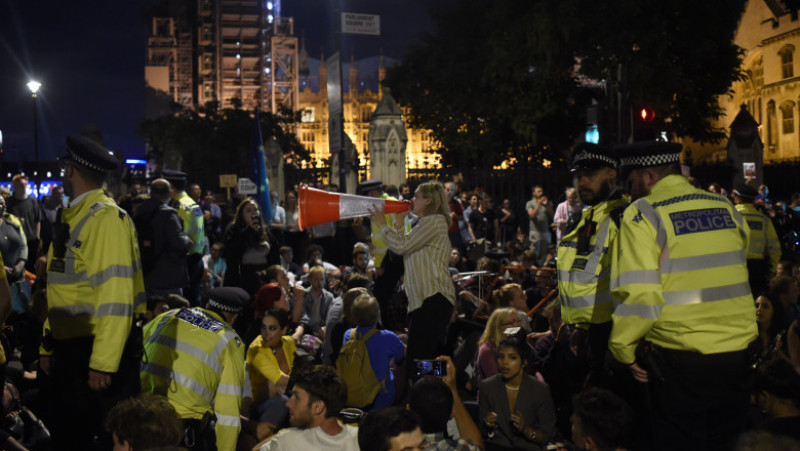 Protests Are Held Against The Government Proroguing Parliament