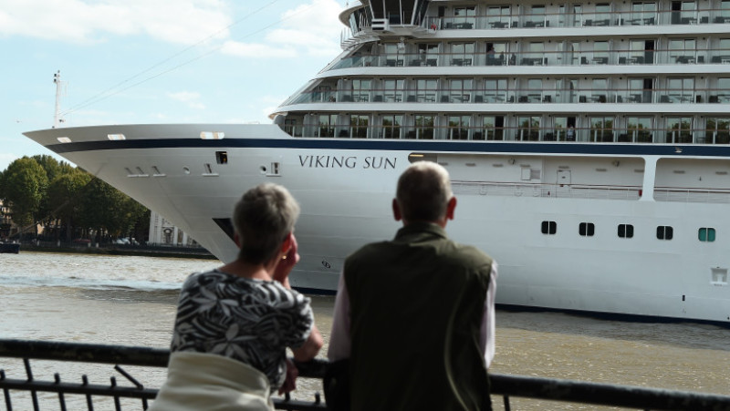 Viking Cruise Ship Prepares For Longest World Cruise Journey