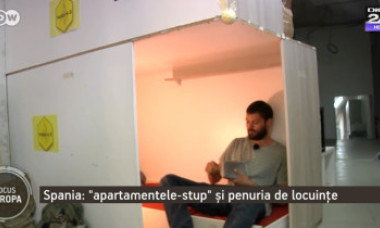 Soluții de criză. Cum se trăiește în locuințele-stup din Barcelona