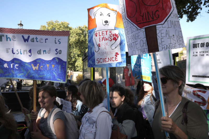 Activists In London Join The Global Climate Strike