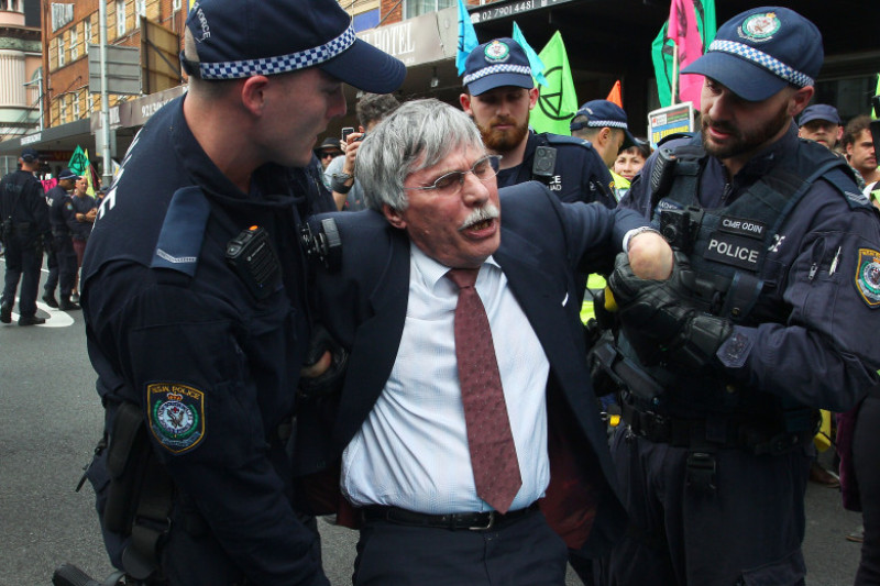 Australians Protest Climate Change As Part Of Global Rebellion