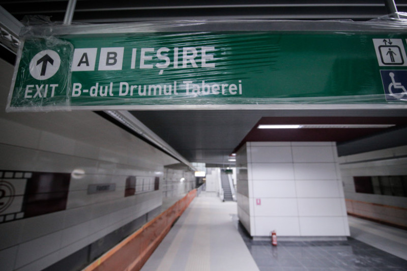 lucrări metrou Drumul Taberei,