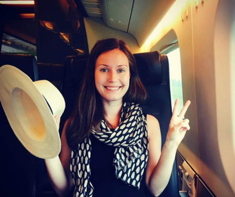 sanna marin finlanda instagram