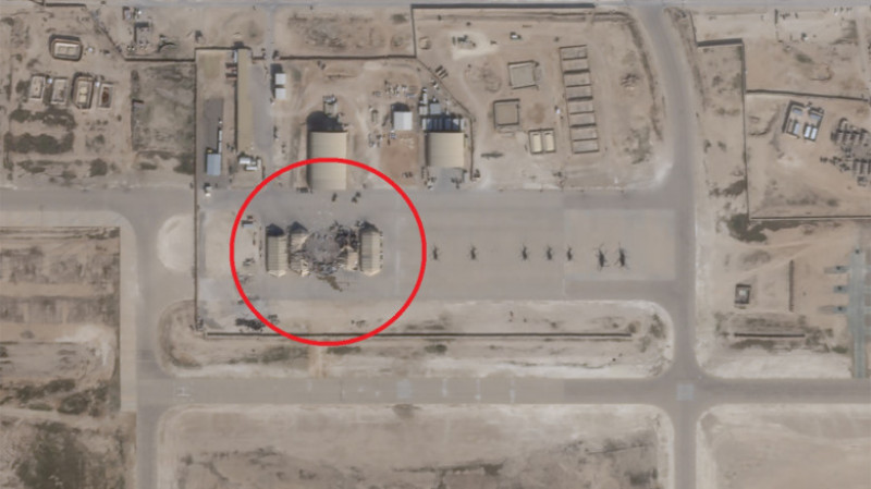 Imagini Din Satelit Arată Pagubele Produse Intr O Bază Aeriană Din