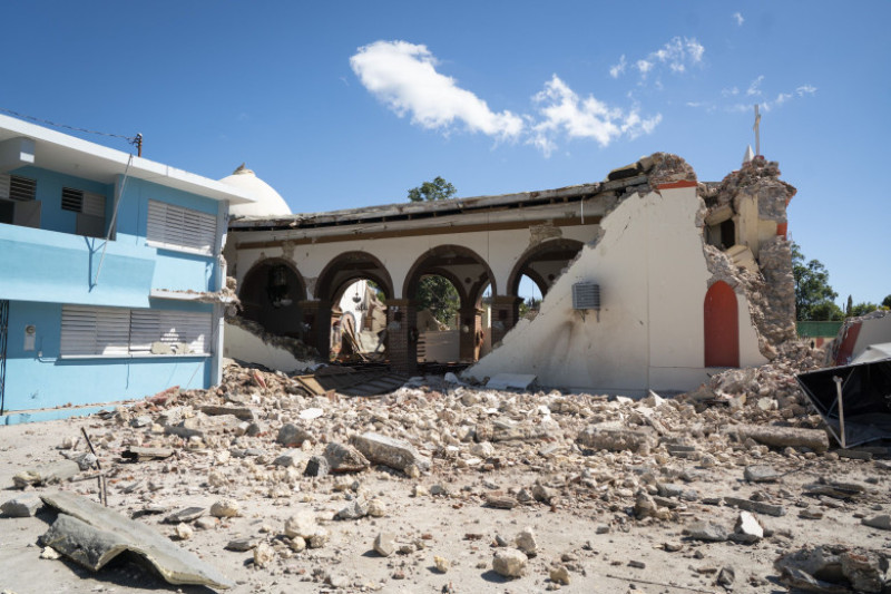 Series Of Earthquakes Cause Structural Damage And Knocks Out Power To Island Of Puerto Rico