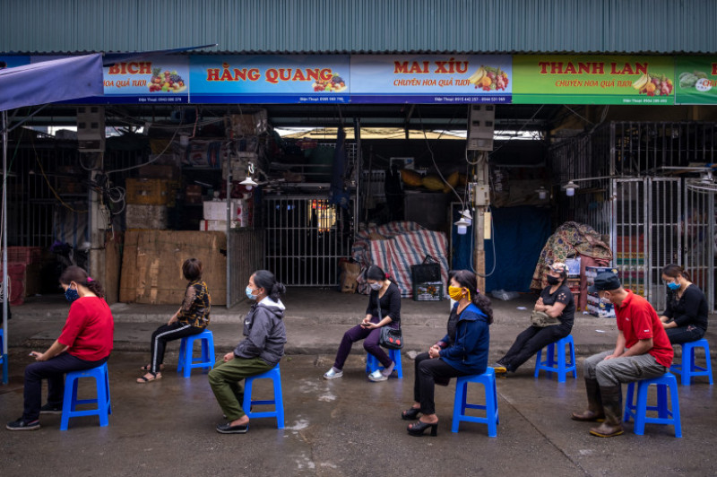 Vietnam Conduct COVID-19 Tests To Contain Spread Of The Coronavirus