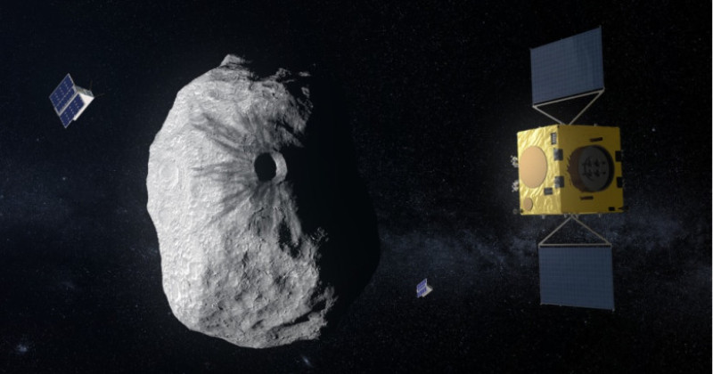 satelit didymoon crater - ESA