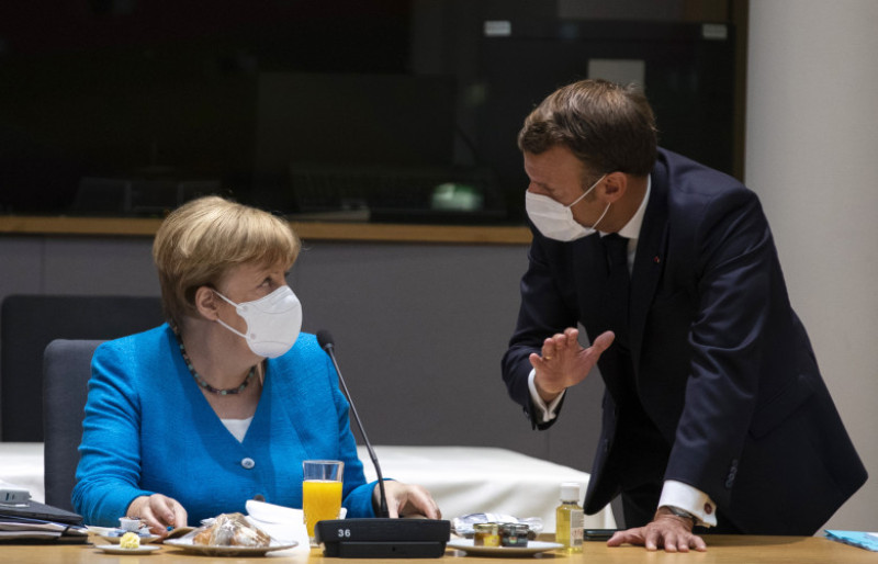 merkel macron masca profimedia-0544508573