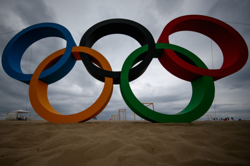 Rio 2016 Olympic Games: Copacabana Gets Olympic Rings Made of Recycled Plastic