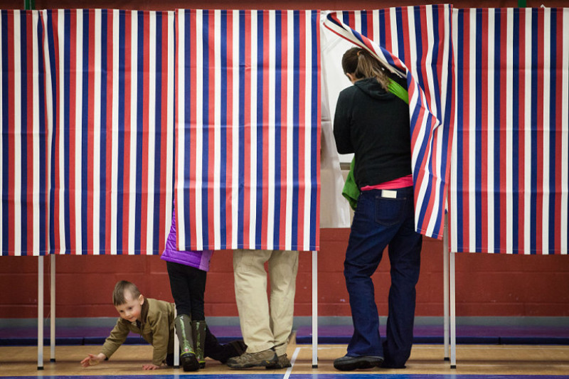 New Hampshire Voters Head To The Polls For State's "First In The Nation" Primary