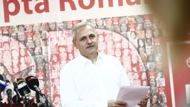LIVIU DRAGNEA - PRESEDINTE INTERIMAR PSD - CONFERINTA DE PRESA