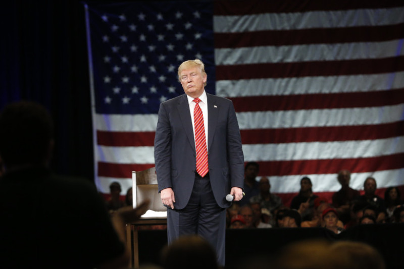 Donald Trump Holds Campaign Town Hall In Tampa