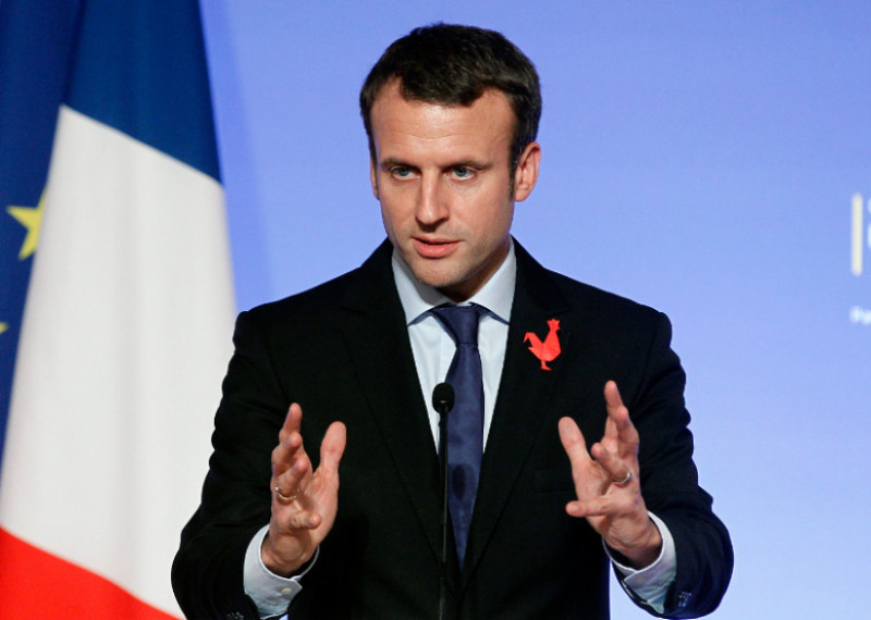 emmanuel macron getty