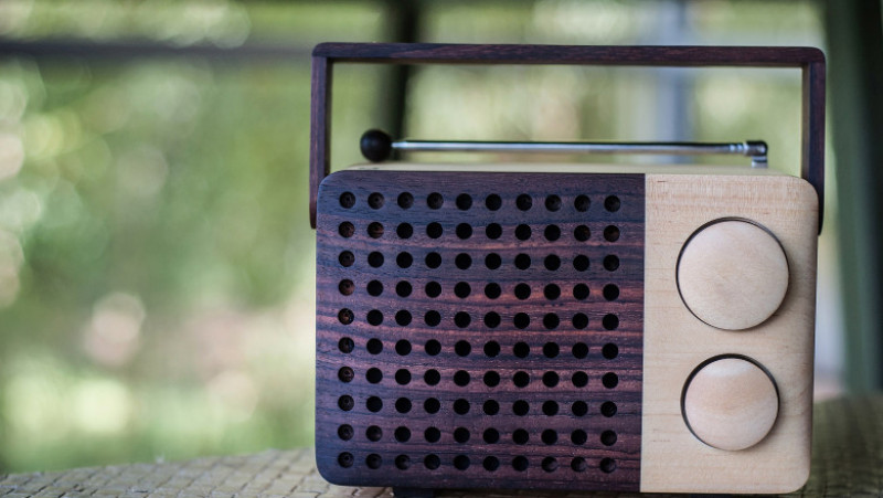 Indonesian Carpenters Make Sustainable Ebony Radios