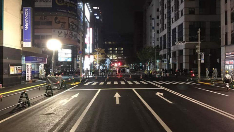 strada reparata japonia
