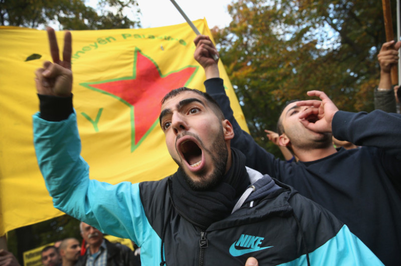 Kurds Protest For Kobane
