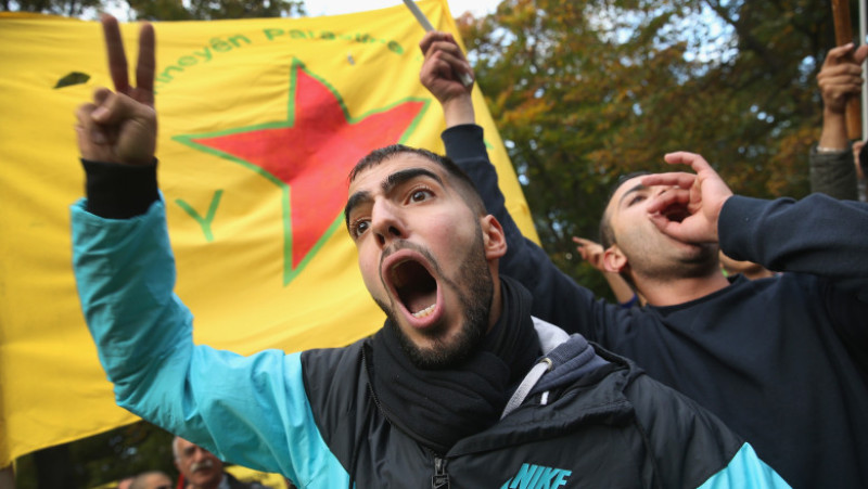 Kurds Protest For Kobane