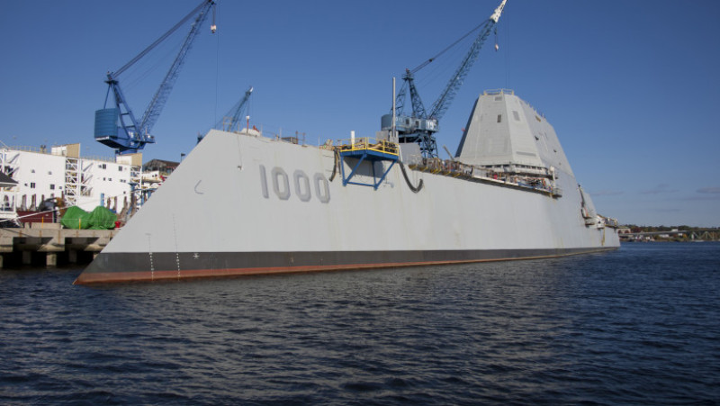 Zumwalt distrugator invizibil