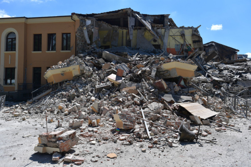 Hundreds Dead In Italian Earthquake As Teams Search For Survivors