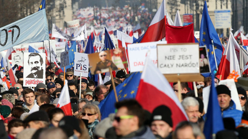 <> on February 27, 2016 in Warsaw, Poland.